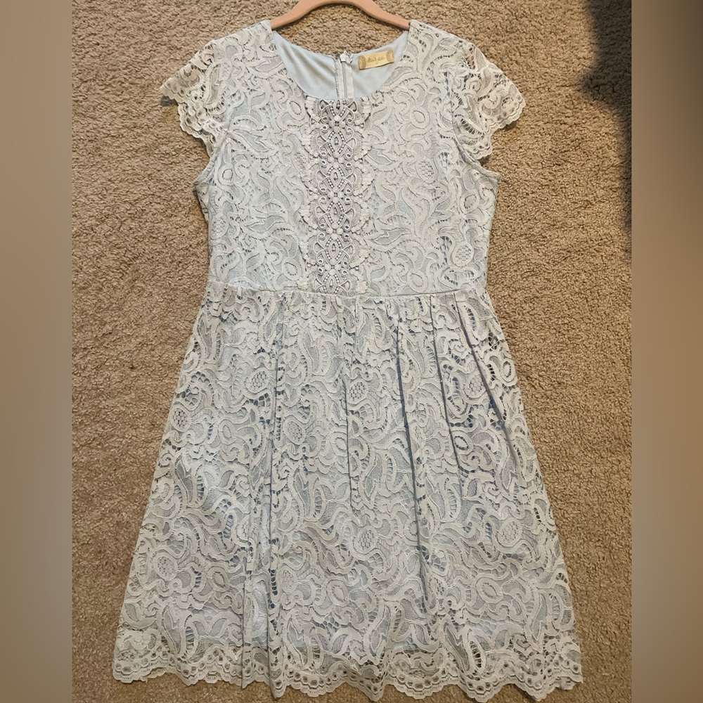 Altard State light blue lace dress